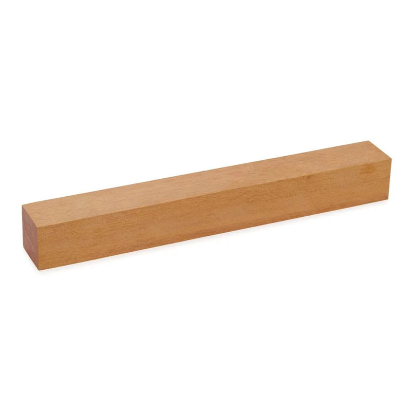 Araracanga Wood Turning Stock - Thickness:1-1/2" - Width:1-1/2" - Length:12"